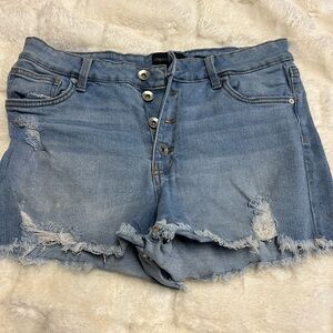 Denim Blue Women's Shorts